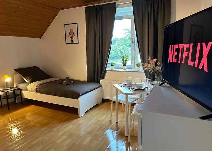 Apartamento 3-zimmer Fuer Monteure & Geschaeftsreisende: Schnelles Internet